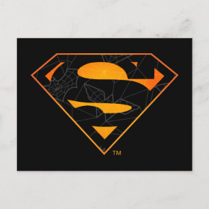 Carte Postale Superman   Logo inspiré d'Halloween