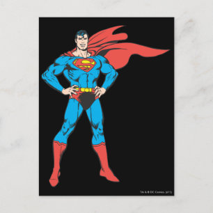 Carte Postale Superman Poing