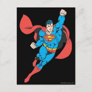 Carte Postale Superman Poing droit levé