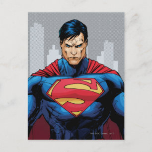 Carte Postale Superman Standing