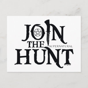 Carte Postale Supernatural "Join the Hunt"