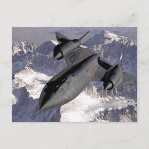 Carte Postale Supersonic Fighter Jet