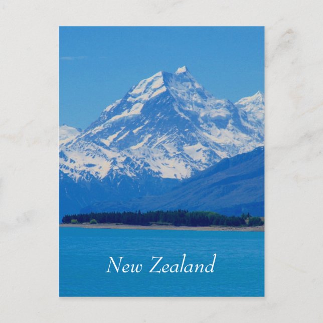 Carte Postale support bleu (Devant)