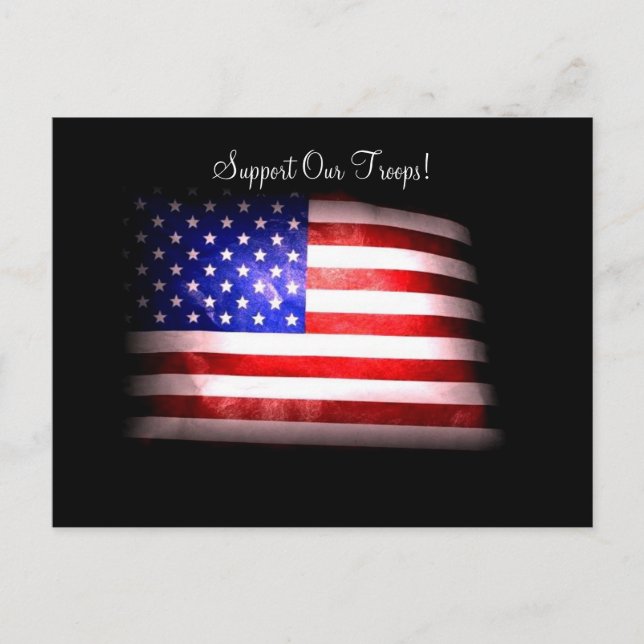 Carte Postale Support de nos troupes (Devant)