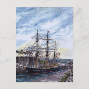 Carte postale 'Sur Elle-Même'