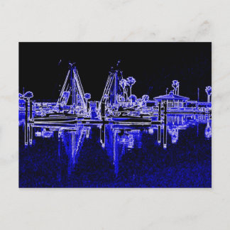 Carte Postale Sur la baie de Corpus Christi