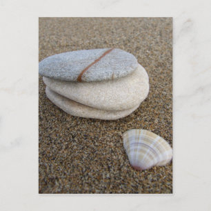 Carte postale sur la plage