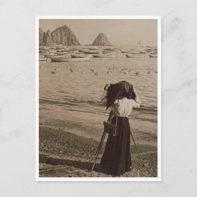 Carte Postale Sur La Plage, Avalon Bay, Catalina Island, (Devant)