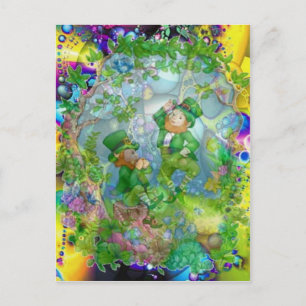 Carte Postale Sur l'arc en ciel par Janiece Senn