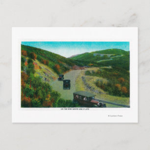 Carte Postale Sur le bord au-dessus de Oak FlatsRidge Route, CA