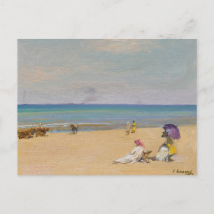 Carte Postale Sur Le Sable   Sir John Lavery
