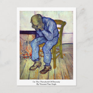 Carte Postale Sur Le Seuil De L'Éternité Par Vincent Van Gogh