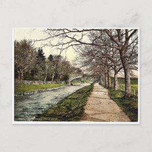 Carte Postale Sur l'eau Annan, Moffat, Ecosse classique Photo