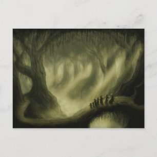 carte postale sûre de paysage d'imaginaire de