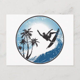 Carte Postale Surf