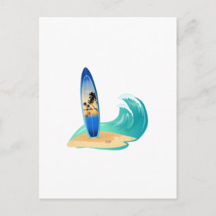 Carte Postale Surf
