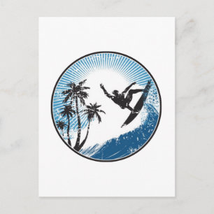 Carte Postale Surf