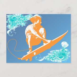 Carte Postale Surf