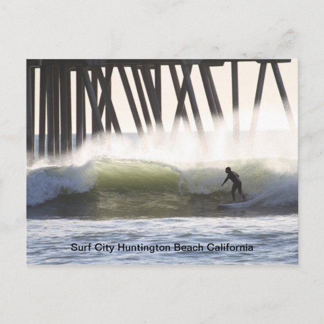 Carte Postale Surf (Devant)