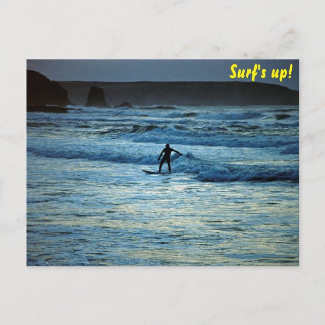 Carte Postale Surf (Devant)