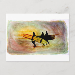 Carte Postale Surf