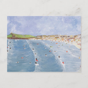 Carte Postale Surf à Porthmeor