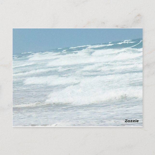 Carte Postale Surf de Delray Beach par une matinée ensoleillée (Dos)