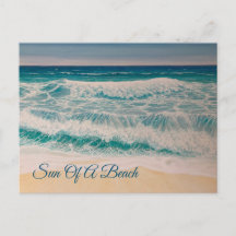 Surf de mer de plage Soleil de plage