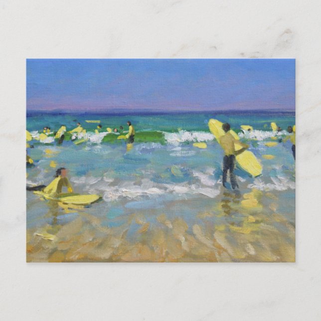 Carte Postale Surf School at St. Ives (Devant)