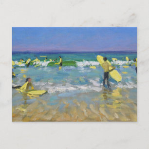 Carte Postale Surf School at St. Ives