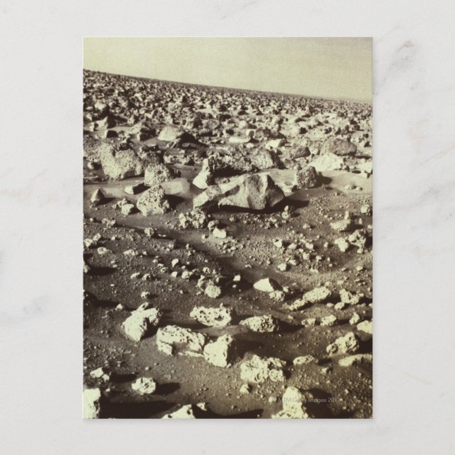 Carte Postale Surface de Mars (Devant)