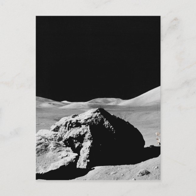 Carte Postale Surface lunaire (Devant)