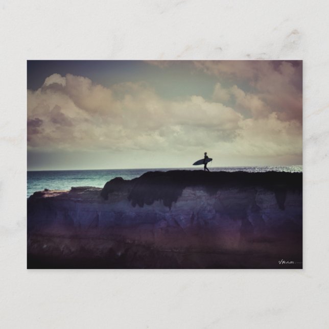 Carte Postale Surfer (Devant)