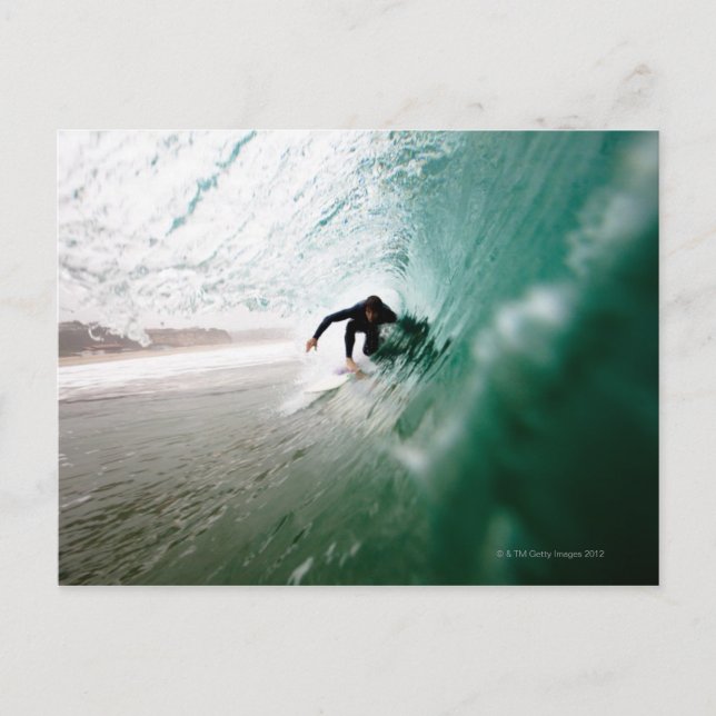 Carte Postale Surfer (Devant)