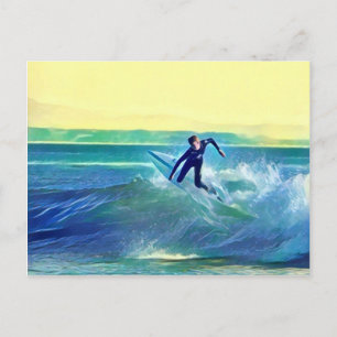 Carte Postale Surfer