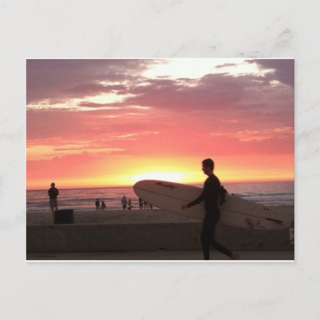 Carte postale Surfer Friends (Devant)
