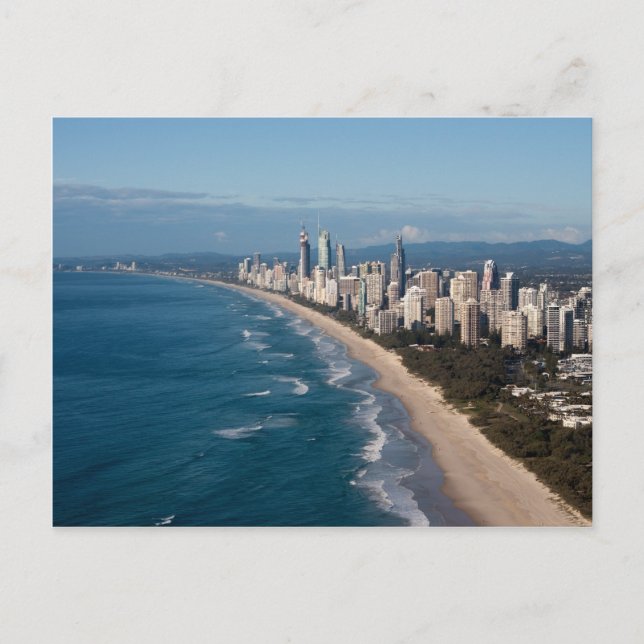 Carte Postale Surfers Paradise Gold Coast Queensland Australie (Devant)