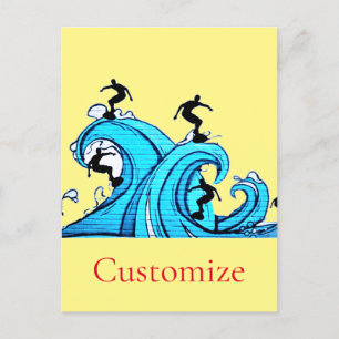 Carte Postale Surfers Partout Thunder_Cove