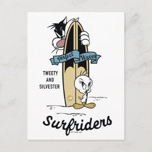 Carte Postale Surfrigo TWEETY™ et SYLVESTER™