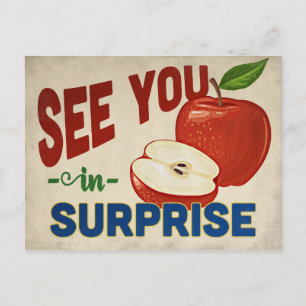 Carte Postale Surprise Arizona Apple - Vintage voyage