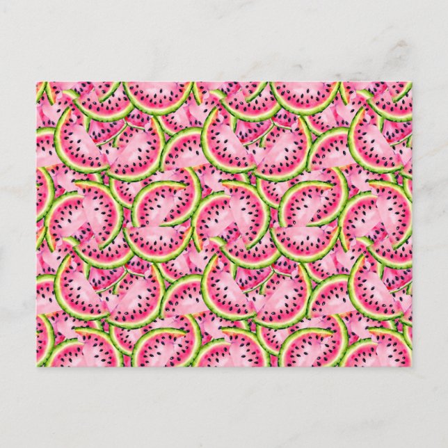 Carte postale Surprise Pastèque (Devant)