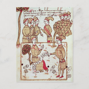 Carte Postale Surveyor avec ses travailleurs