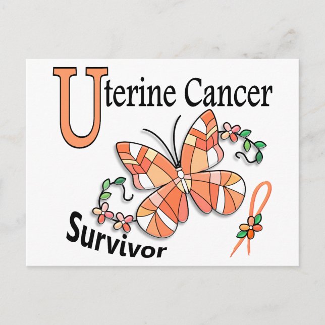Carte Postale Survivant 6 Cancer utérin (Devant)