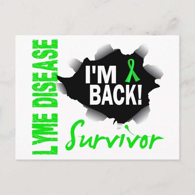 Carte Postale Survivant 7 Maladie de Lyme (Devant)