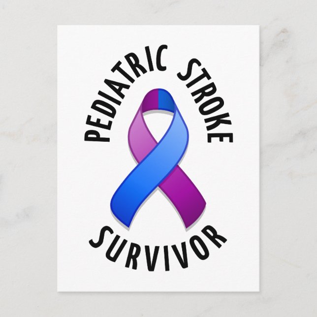 Carte postale Survivant de l'AVC pédiatrique (Devant)