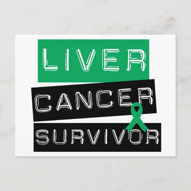 Carte Postale Survivant du cancer du foie (Devant)