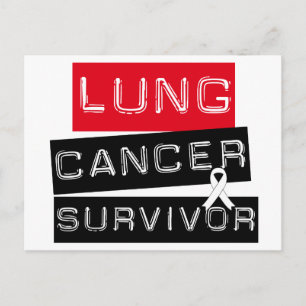 Carte Postale Survivant du cancer du poumon