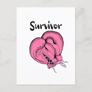 Carte Postale survivant du cancer du sein