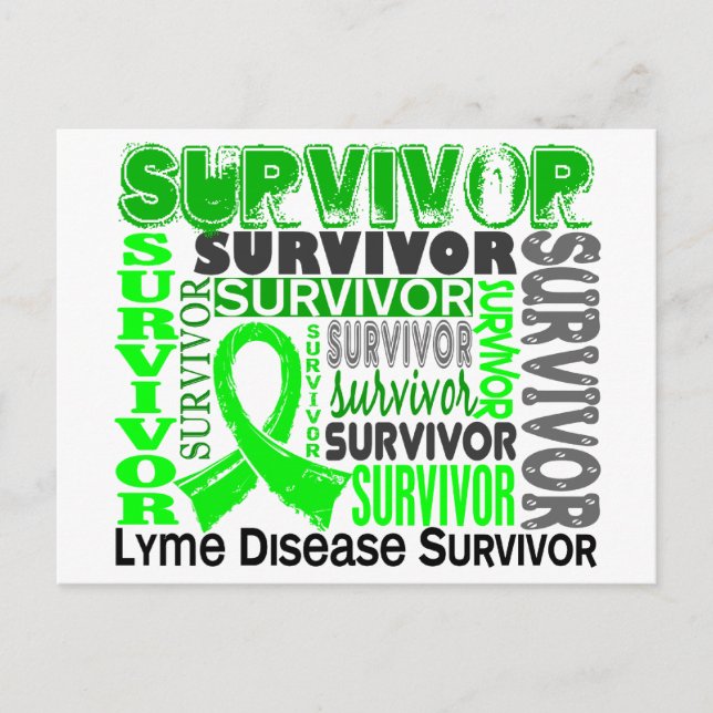 Carte Postale Survivor 10 Maladie de Lyme (Devant)