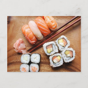 Carte Postale Sushi